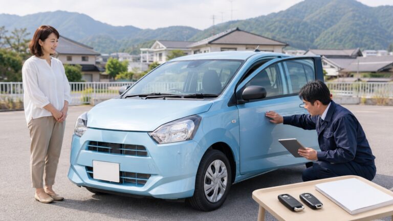 軽自動車とコンパクトカーはどちらを確認する車選びのイメージ