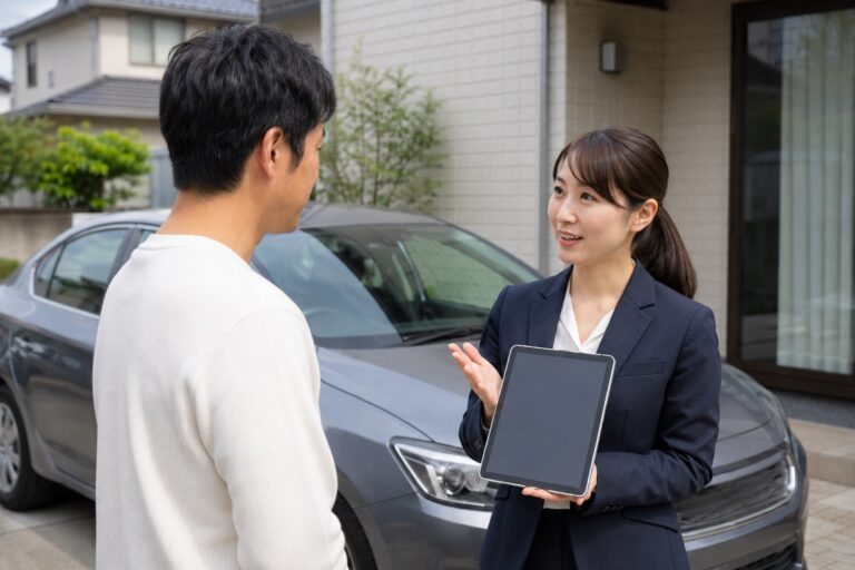 自社ローンで納車を急げるを確認する車選びのイメージ