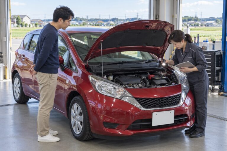 年式の古い中古車は大丈夫を確認する車選びのイメージ